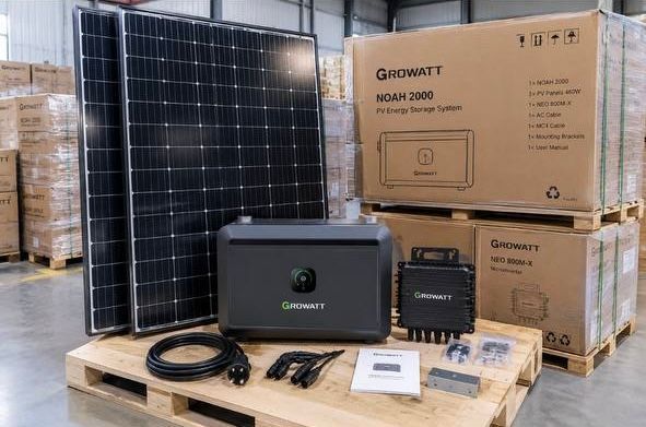 Балконна сонячна система Growatt Growatt фото